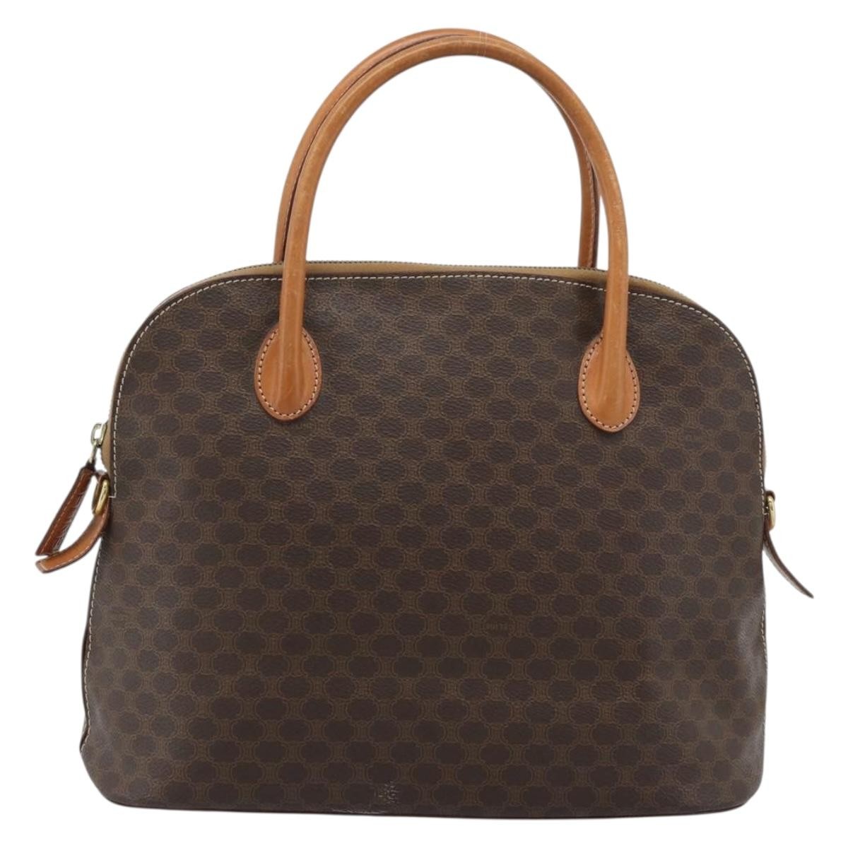 Celine Vintage Macadam Handbag Canvas Product Image