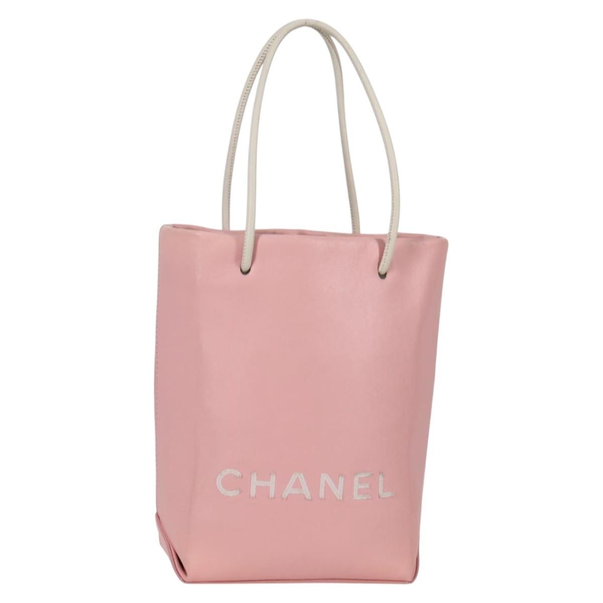 Chanel Essential Shopping Tote Leather Small