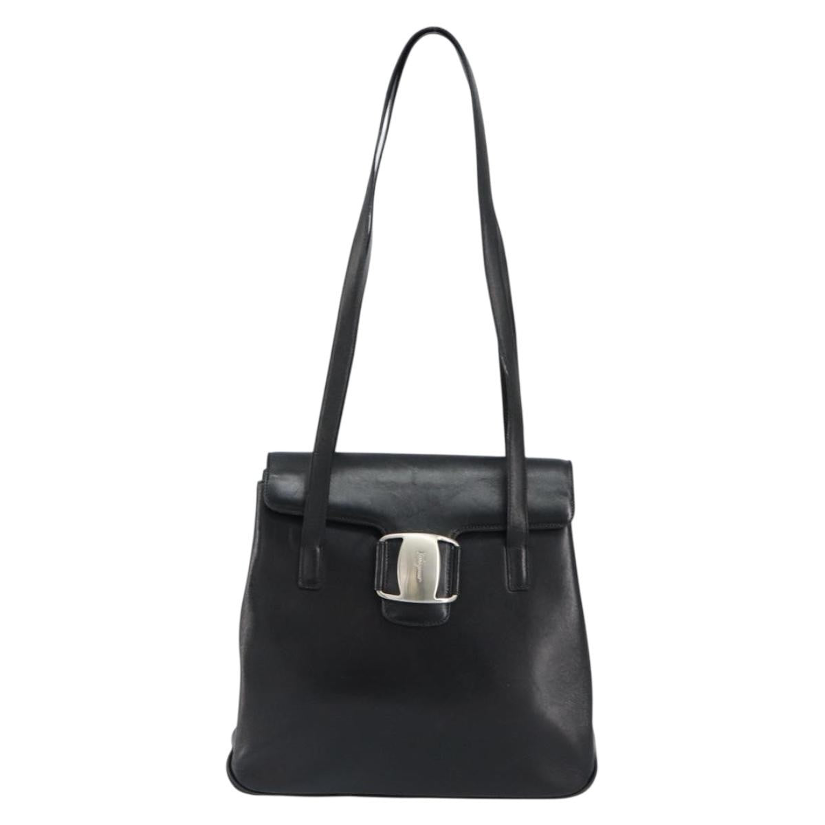 Salvatore Ferragamo Vala Shoulder Bag Leather Product Image