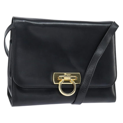 Salvatore Ferragamo Gancini Flap Shoulder bag Leather Product Image
