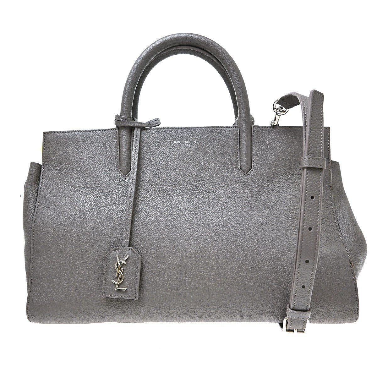 Saint Laurent Rive Gauche Cabas Leather Small