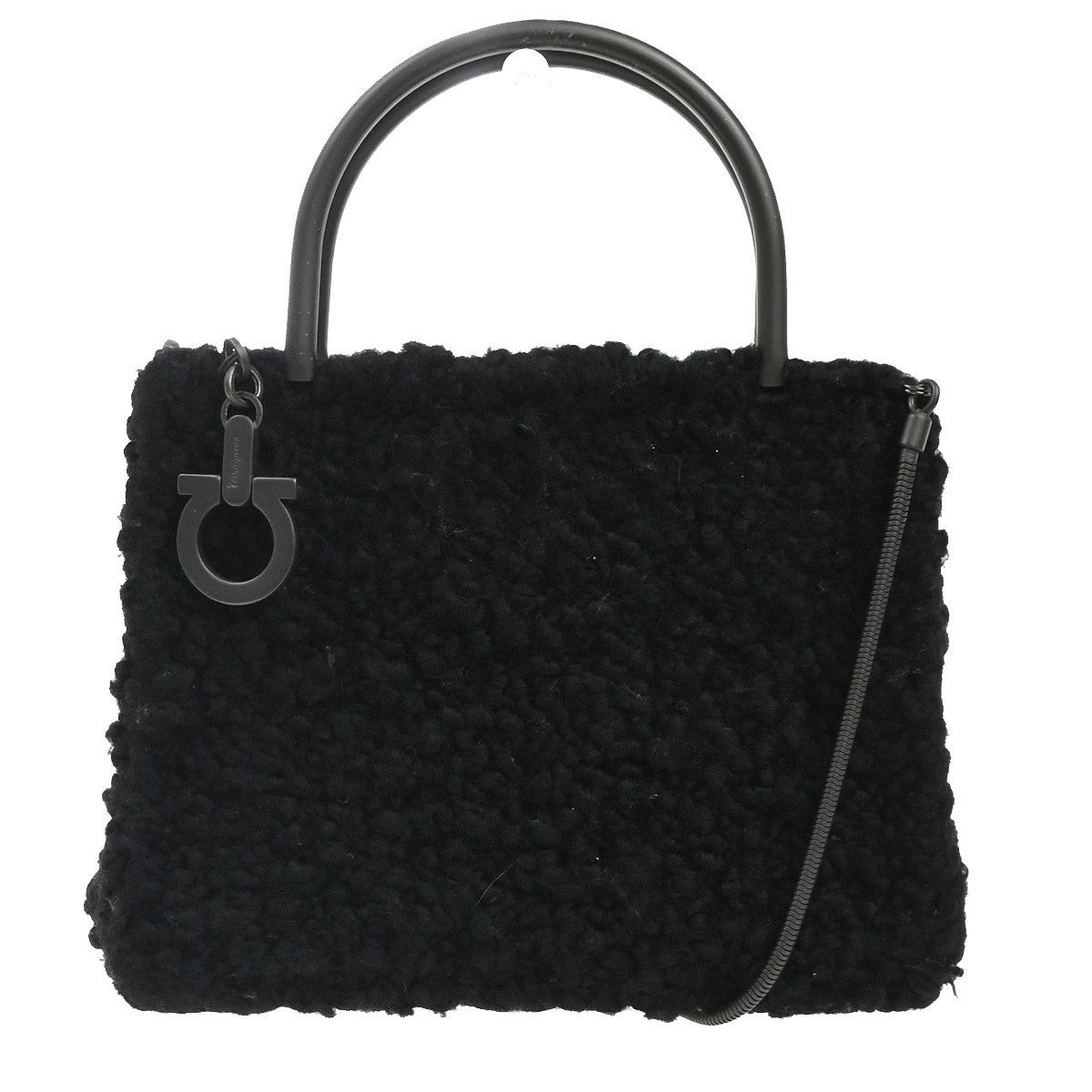 Salvatore Ferragamo Gancini Chain wool Medium