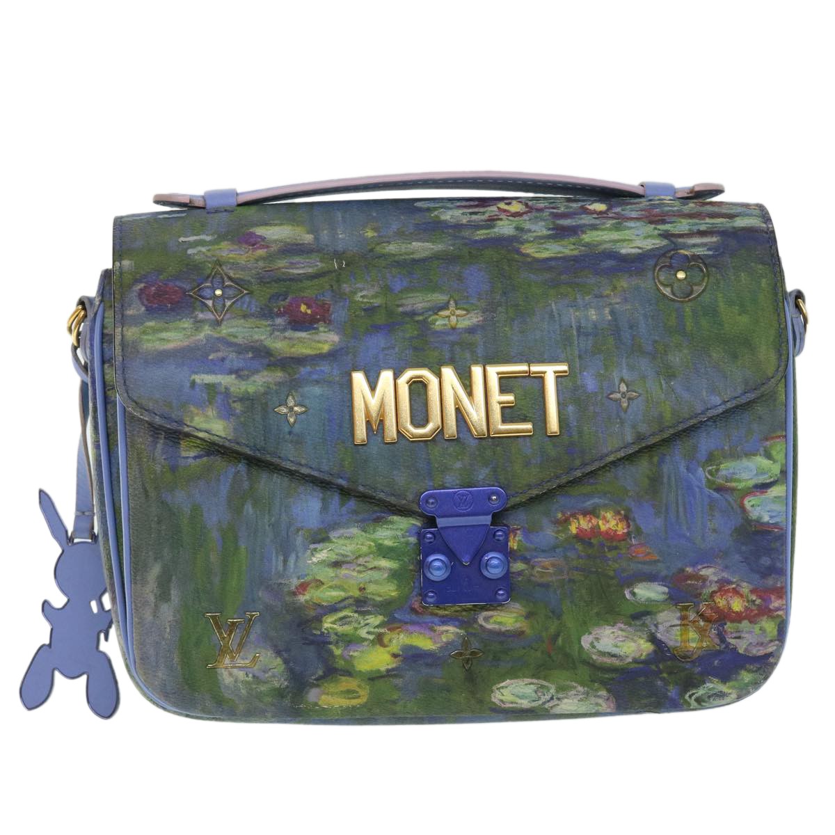 Louis Vuitton Pochette Metis Limited Edition Jeff Koons Monet Print Canvas Product Image
