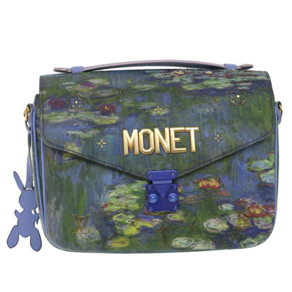 Louis Vuitton Pochette Metis Limited Edition Jeff Koons Monet Print Canvas Product Image