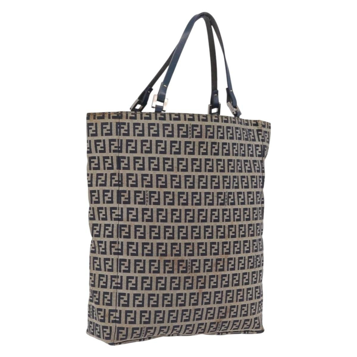 Fendi Vintage Shopping Zucchino Canvas Small