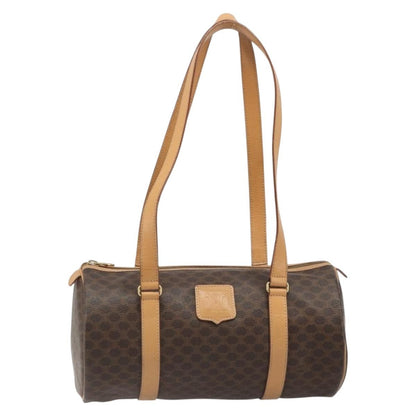 Celine Vintage Barrel Macadam Canvas & Leather Product Image