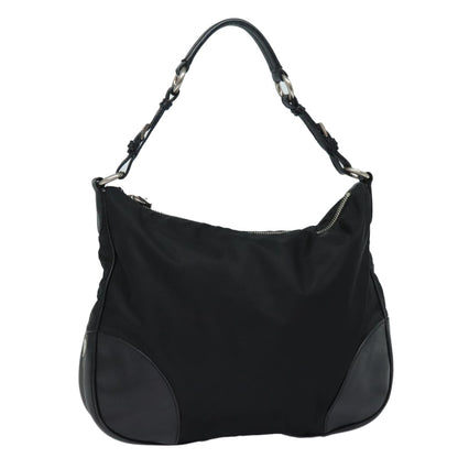 Prada Zip Hobo Tessuto with Leather Large
