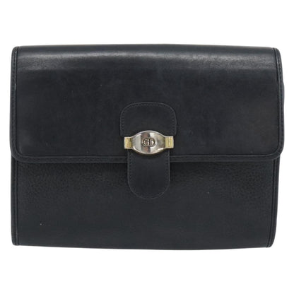 Christian Dior Vintage CD Flap Leather Medium