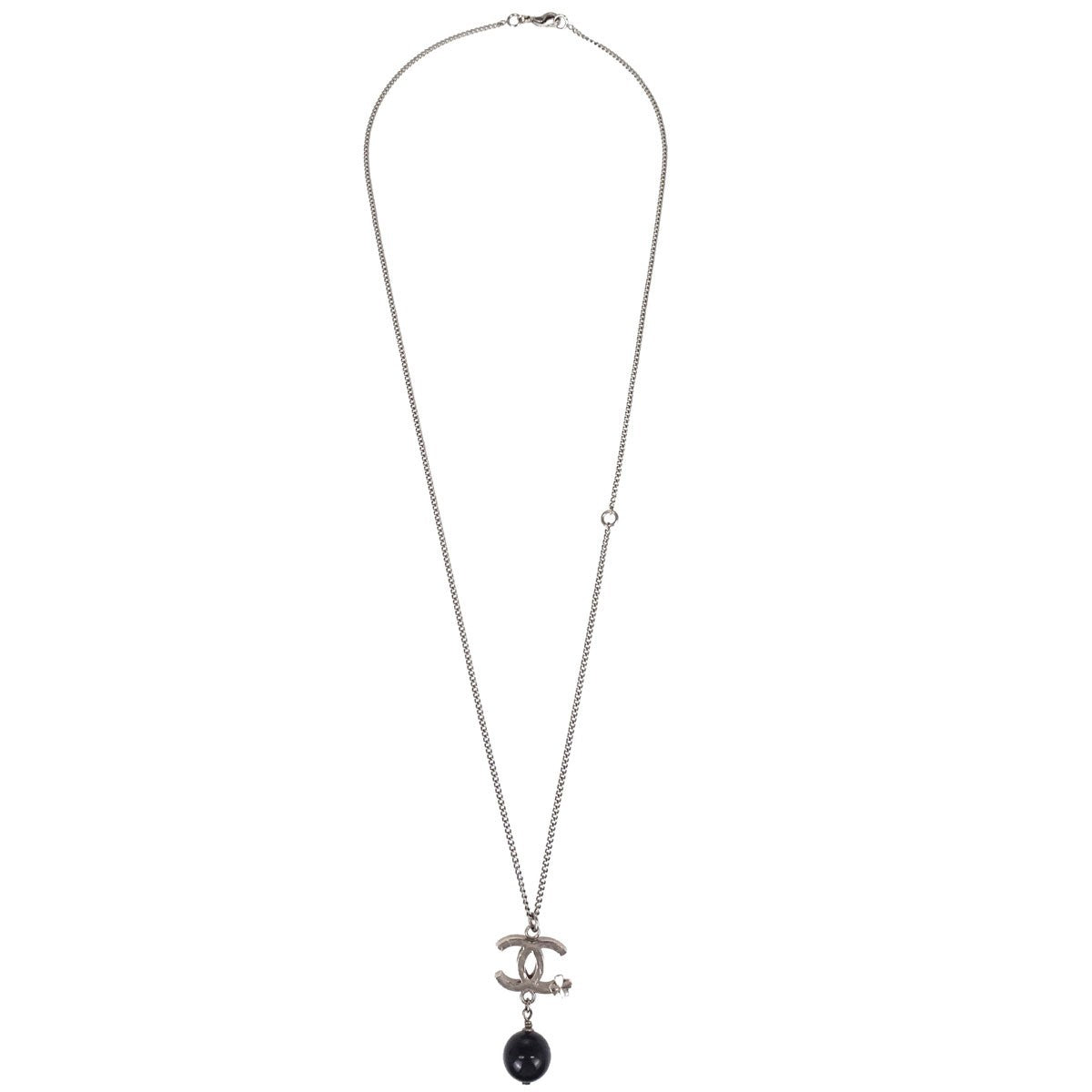 Chanel CC Clover Pendant Chain Metal with Enamel Product Image