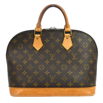 Louis Vuitton Alma Handbag Monogram Canvas PM