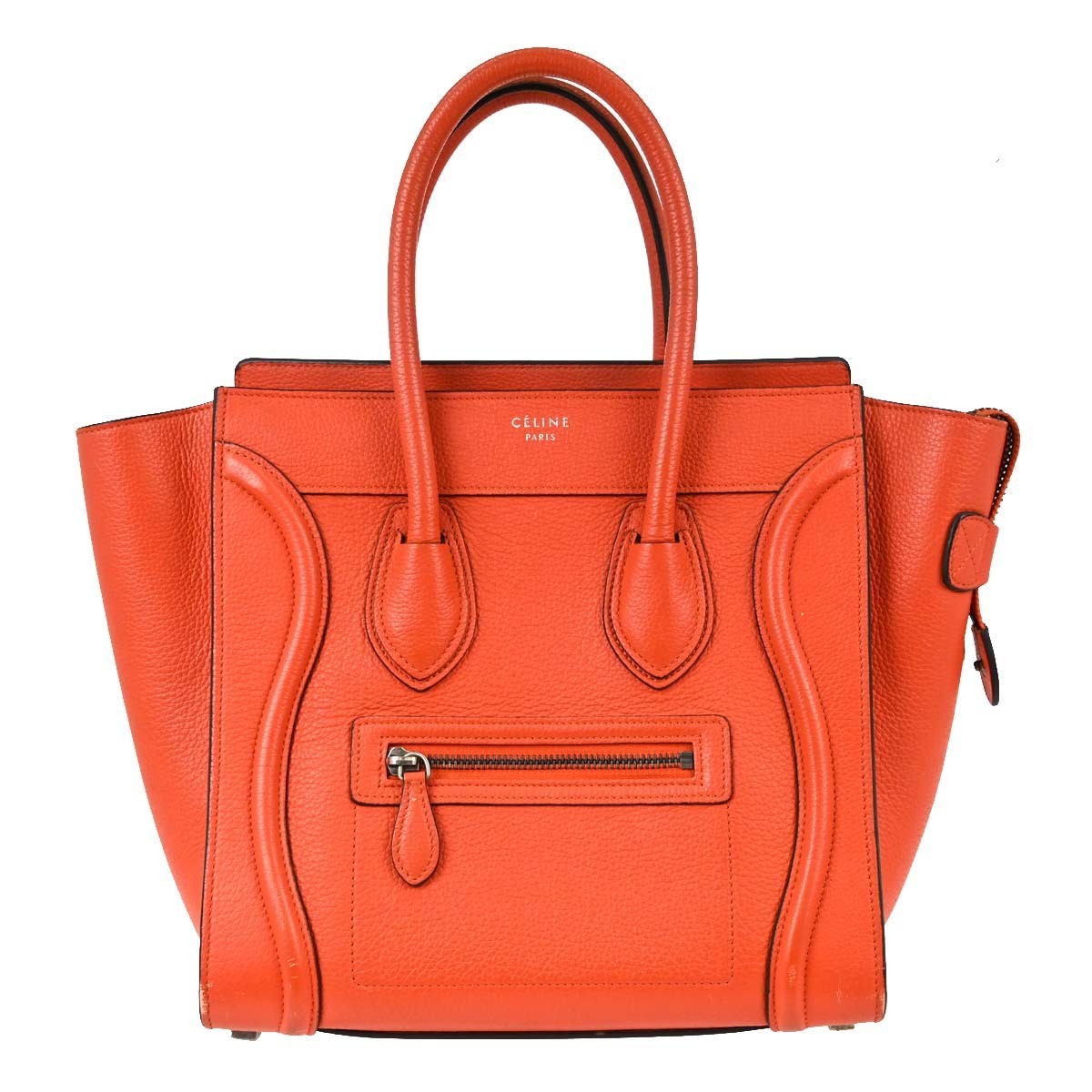 Celine Luggage Grainy Leather Micro