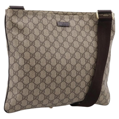 Gucci Zip Top Messenger GG Coated Canvas Medium