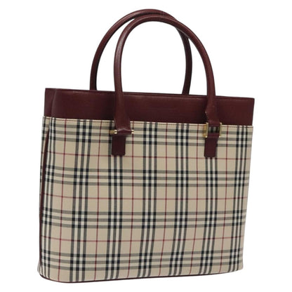 Burberry Nova Check Tote Canvas and Leather Product Image
