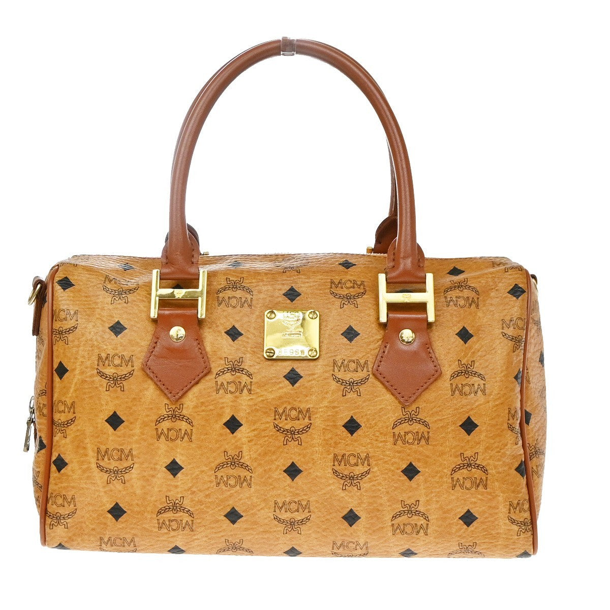 MCM Visetos logogramme Canvas and Leather Product Image