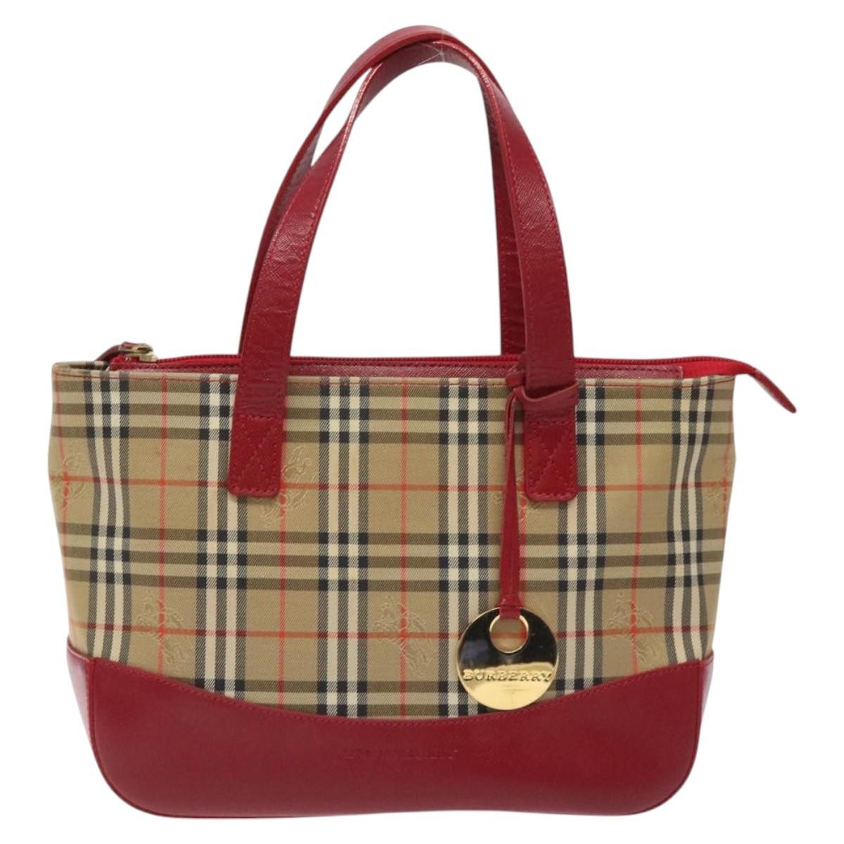 Burberry Nova Check Handbag Nova Check Canvas and leather Product Image