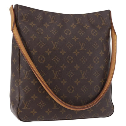 Louis Vuitton Monogram Looping Handbag Monogram Canvas GM