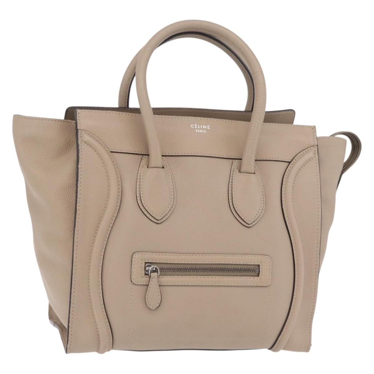 Celine Luggage Smooth Leather Micro