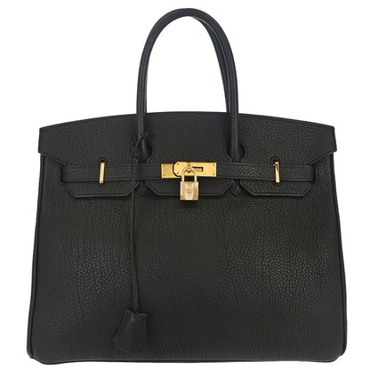 Hermes Birkin Black Togo with Gold Hardware 35