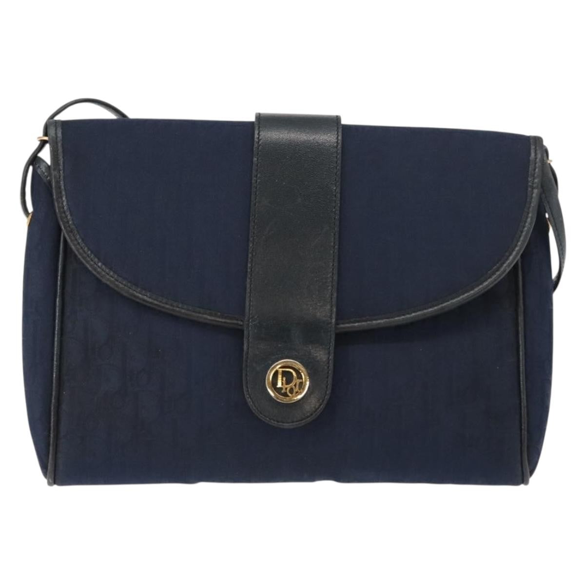 Christian Dior Vintage Trotter Shoulder Bag Canvas Product Image