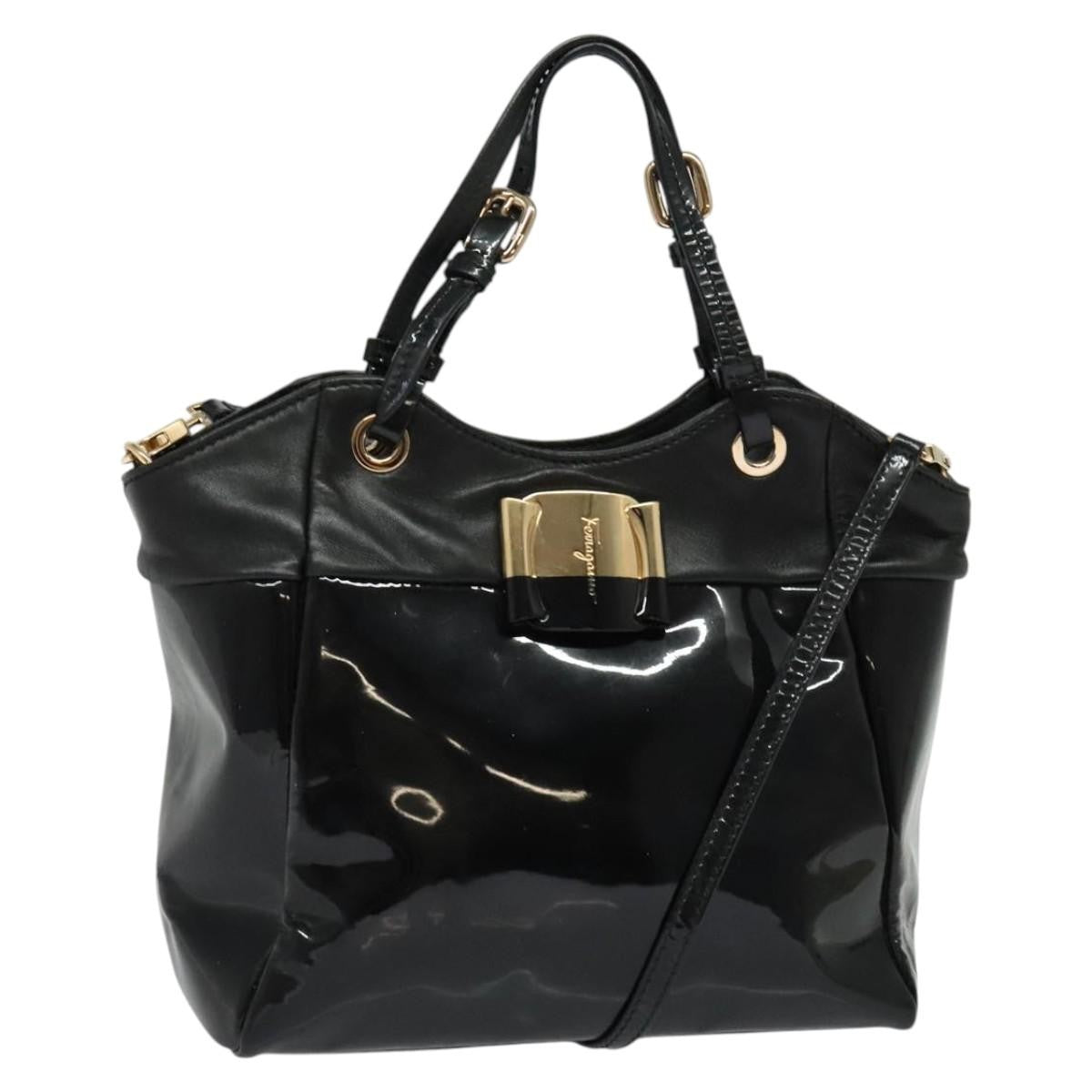 Salvatore Ferragamo Vala Handbag Patent leather Product Image
