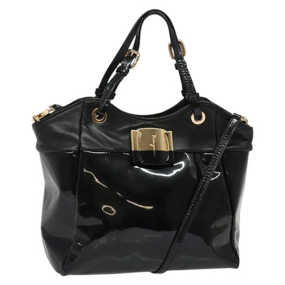 Salvatore Ferragamo Vala Handbag Patent leather Product Image