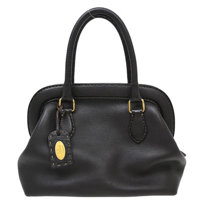 Fendi Selleria Frame Doctor Bag Leather Small