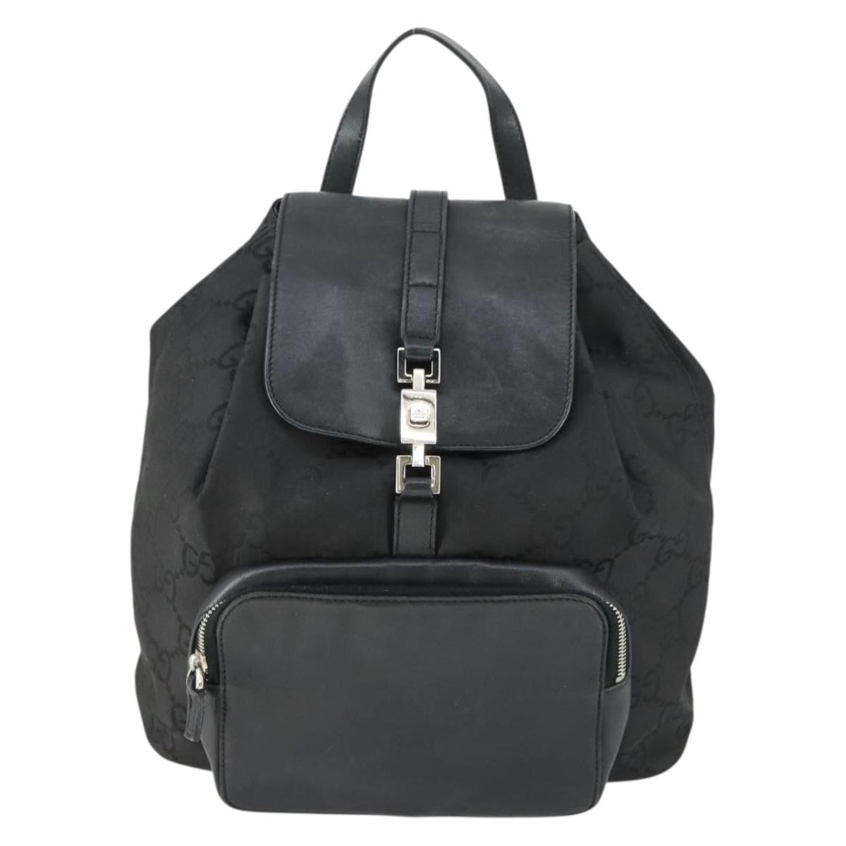 Gucci Vintage Jackie Backpack GG Canvas Medium