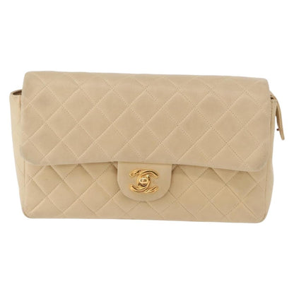 Chanel Vintage Classic Flap Backpack Quilted Lambskin Medium