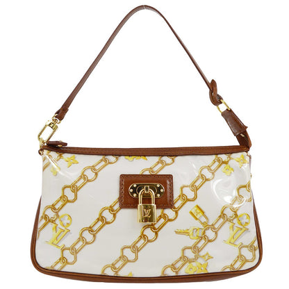 Louis Vuitton Charms Pochette PVC Over Printed Silk Product Image
