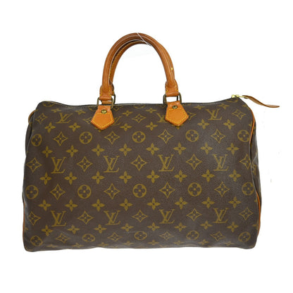 Louis Vuitton Speedy Handbag Monogram Canvas 35