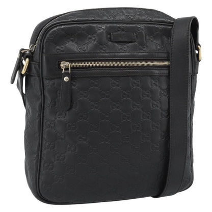 Gucci Front Zip Messenger Guccissima Leather Medium