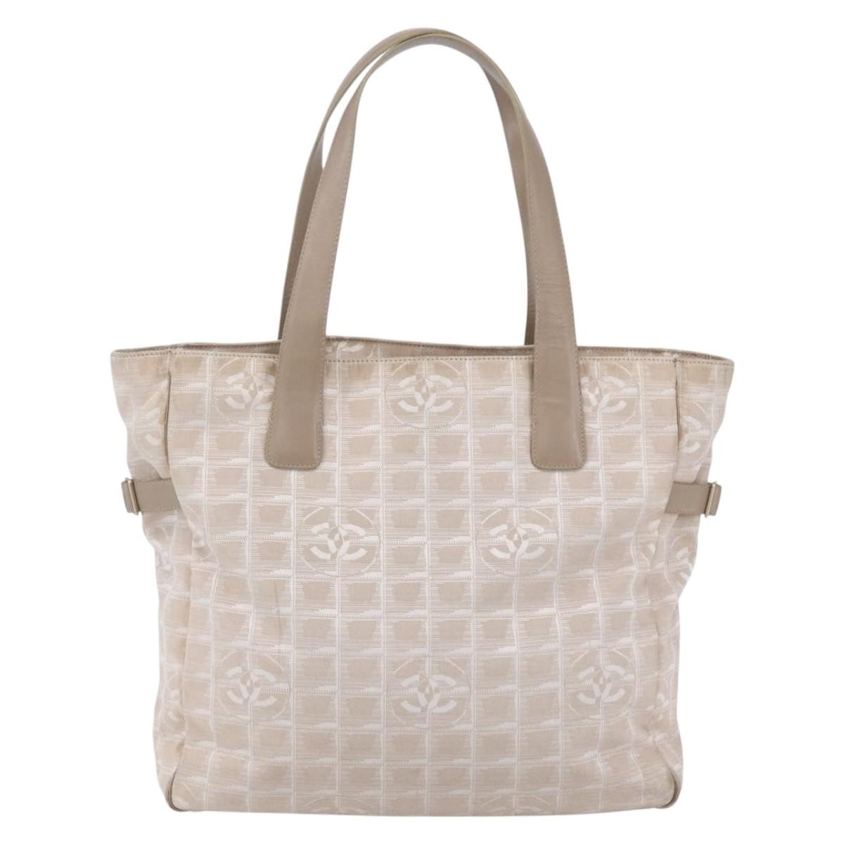 Chanel Travel Line Tote Nylon Small
