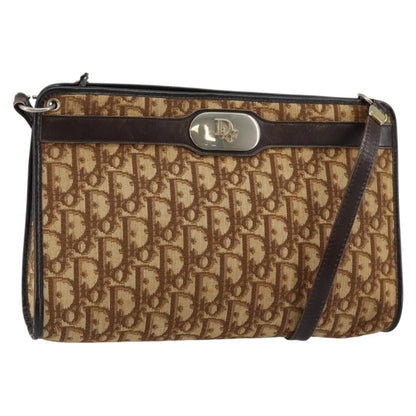 Christian Dior Vintage Trotter Shoulder Bag Canvas Product Image