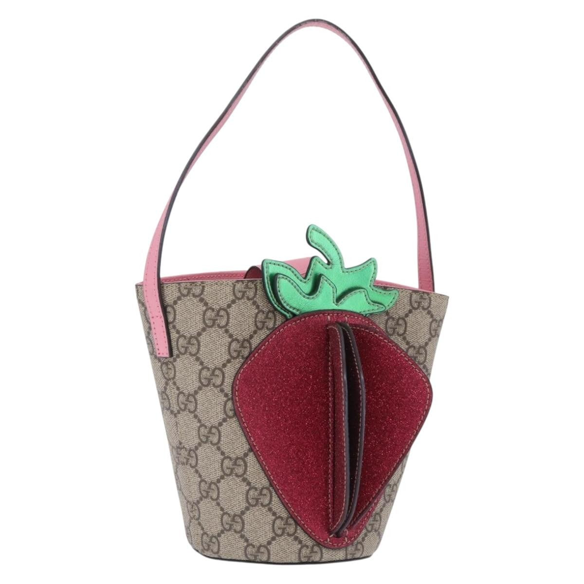 Gucci Children's Convertible GG Coated Canvas with Applique Medium