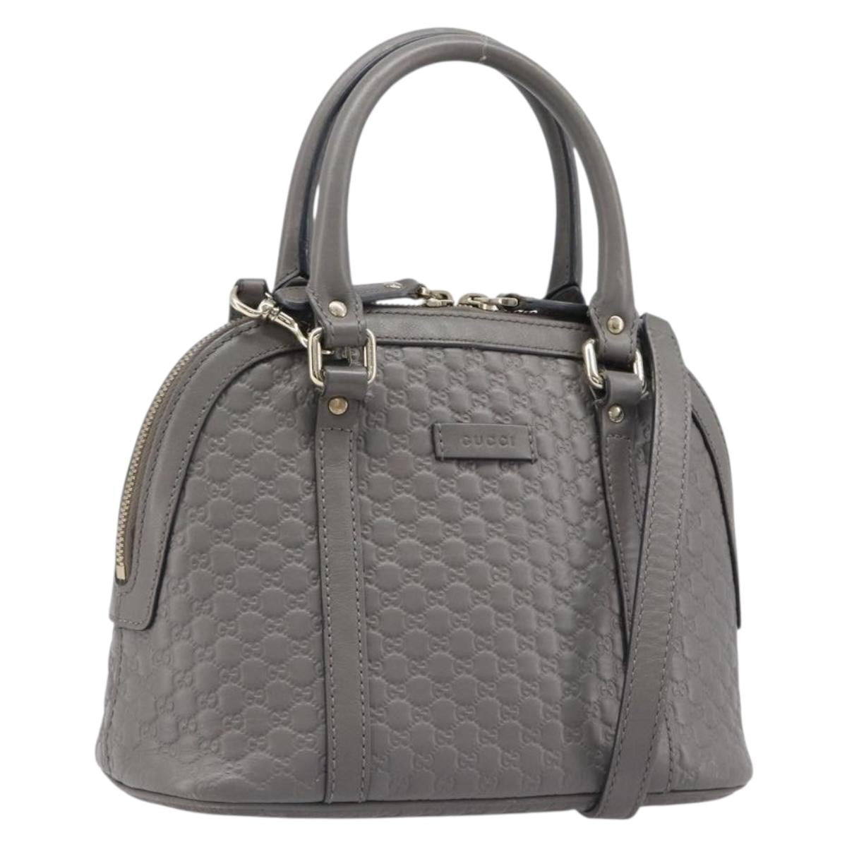 Gucci Convertible Dome Satchel Microguccissima Leather Medium