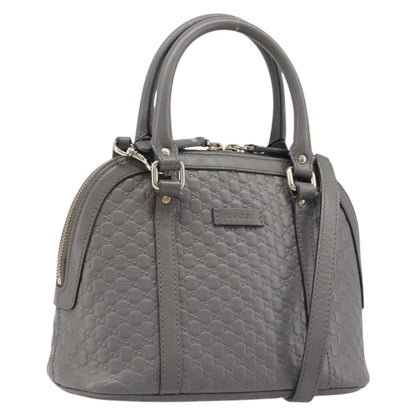 Gucci Convertible Dome Satchel Microguccissima Leather Medium