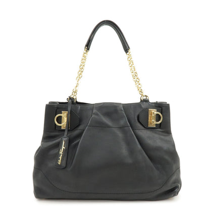 Salvatore Ferragamo W Chain Leather Medium