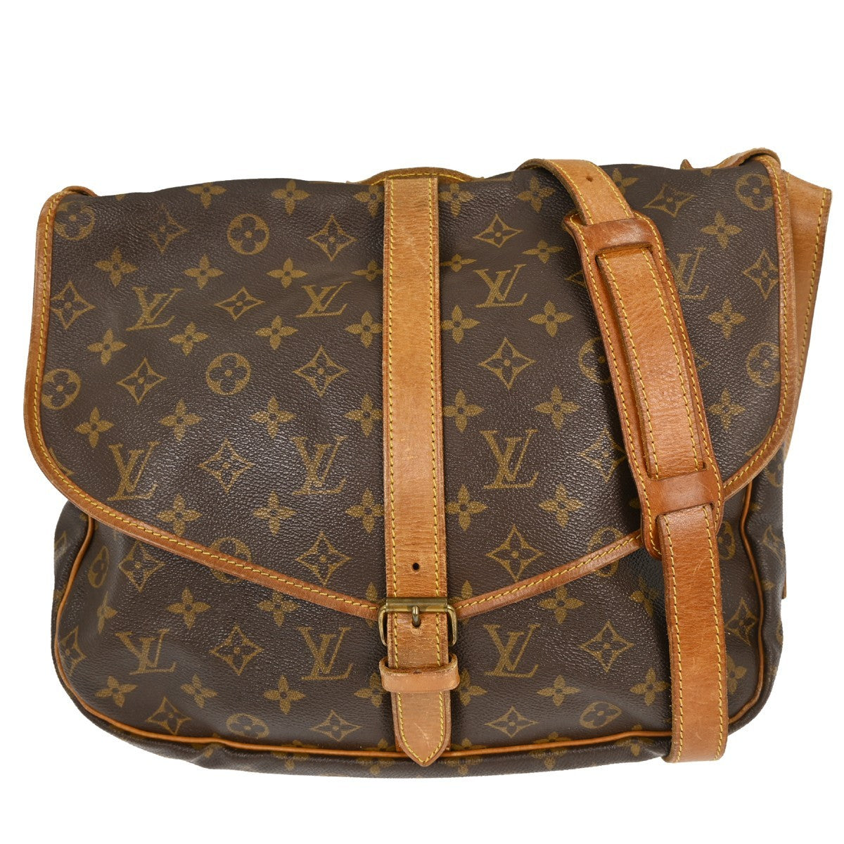 Louis Vuitton Saumur Monogram Canvas 35