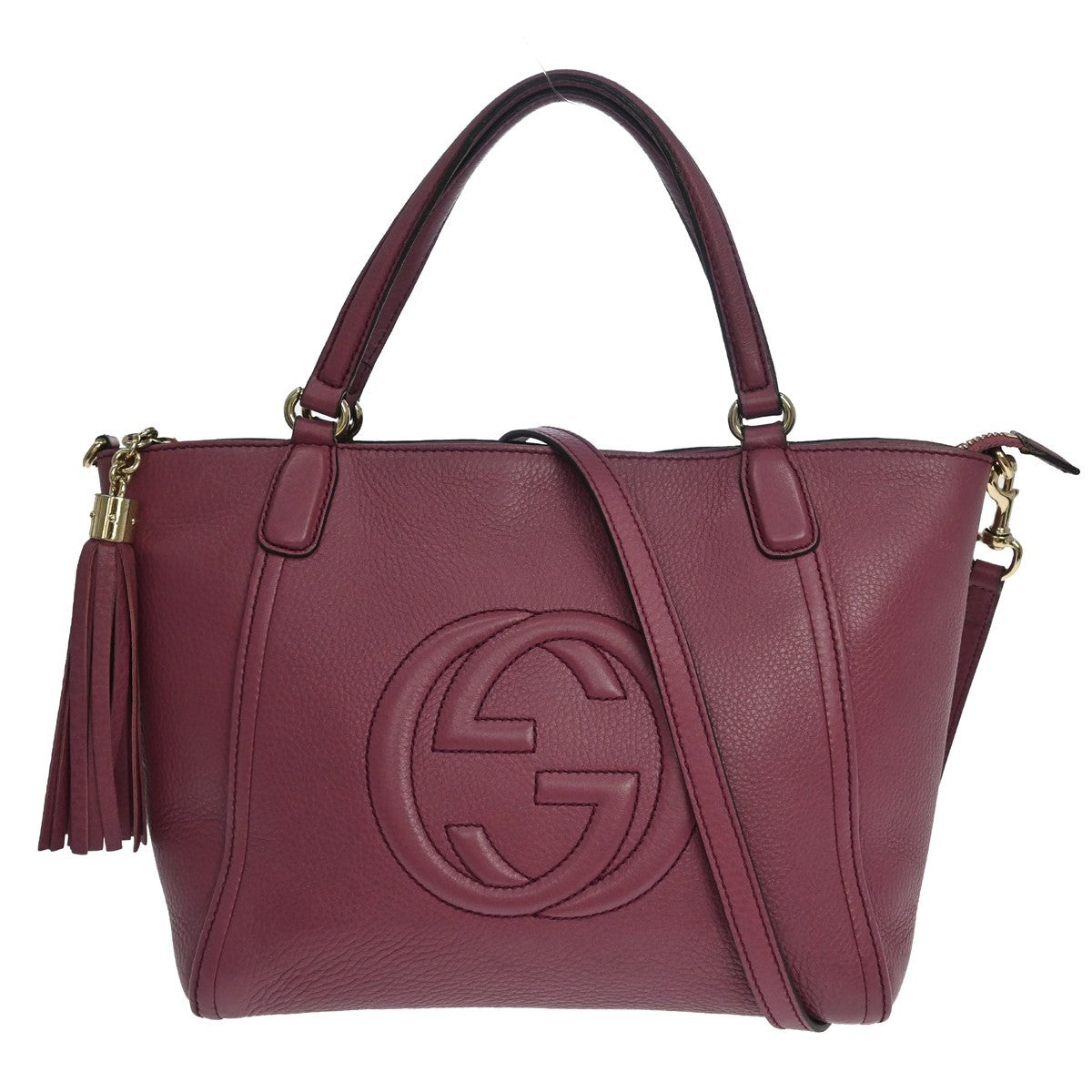 Gucci Soho Convertible Top Handle Leather Small