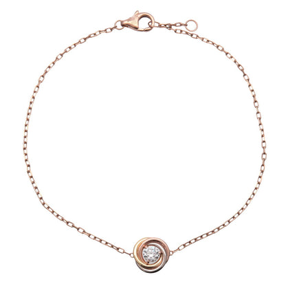Cartier Trinity Chain 18K Tricolor Gold and Diamond Product Image