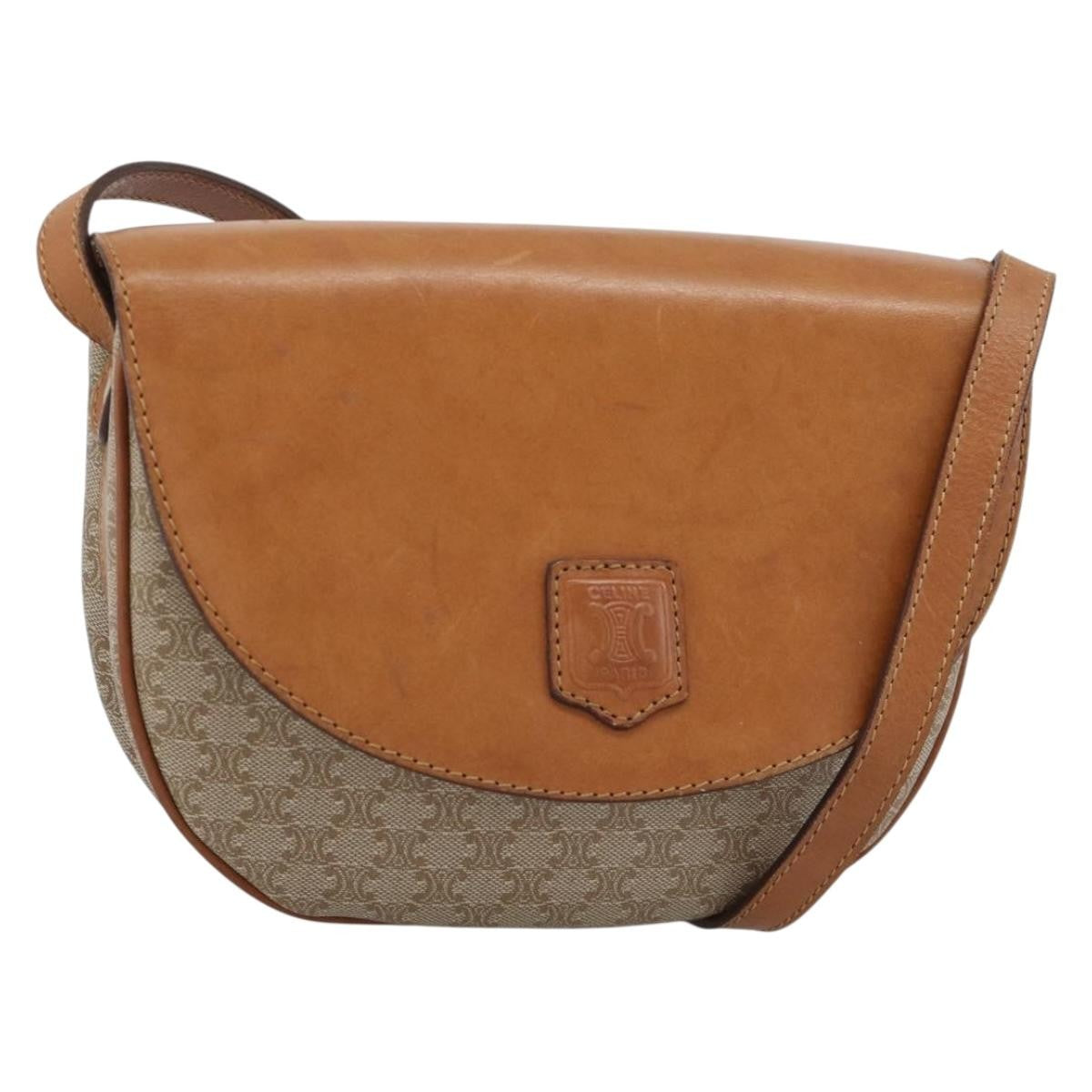 Celine Vintage Macadam Canvas and Leather Product Image
