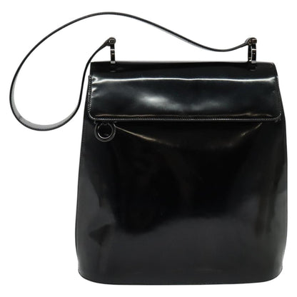 Salvatore Ferragamo Gancini Shoulder Bag Patent Leather Product Image