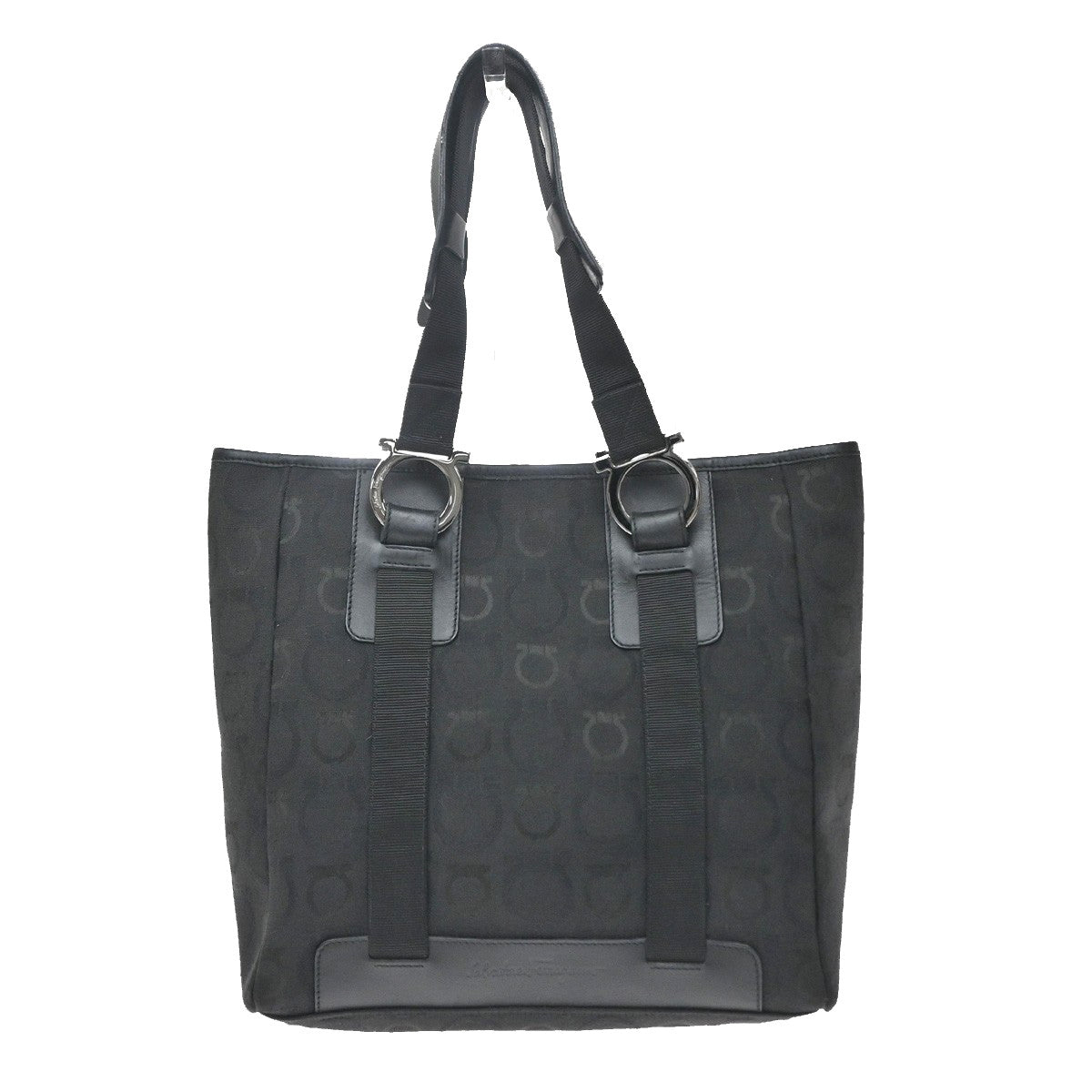 Salvatore Ferragamo Gancini Tote Canvas Product Image