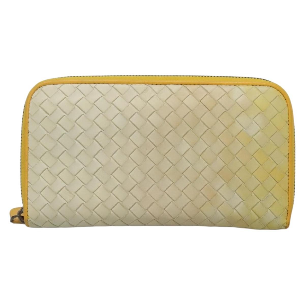 Bottega Veneta Intrecciato Long Zip  Wallet Leather Product Image