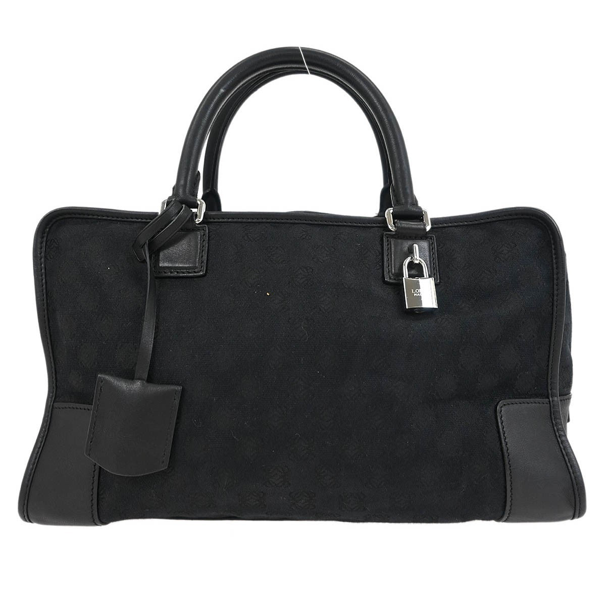 Loewe Amazona Leather and Jacquard Canvas 28