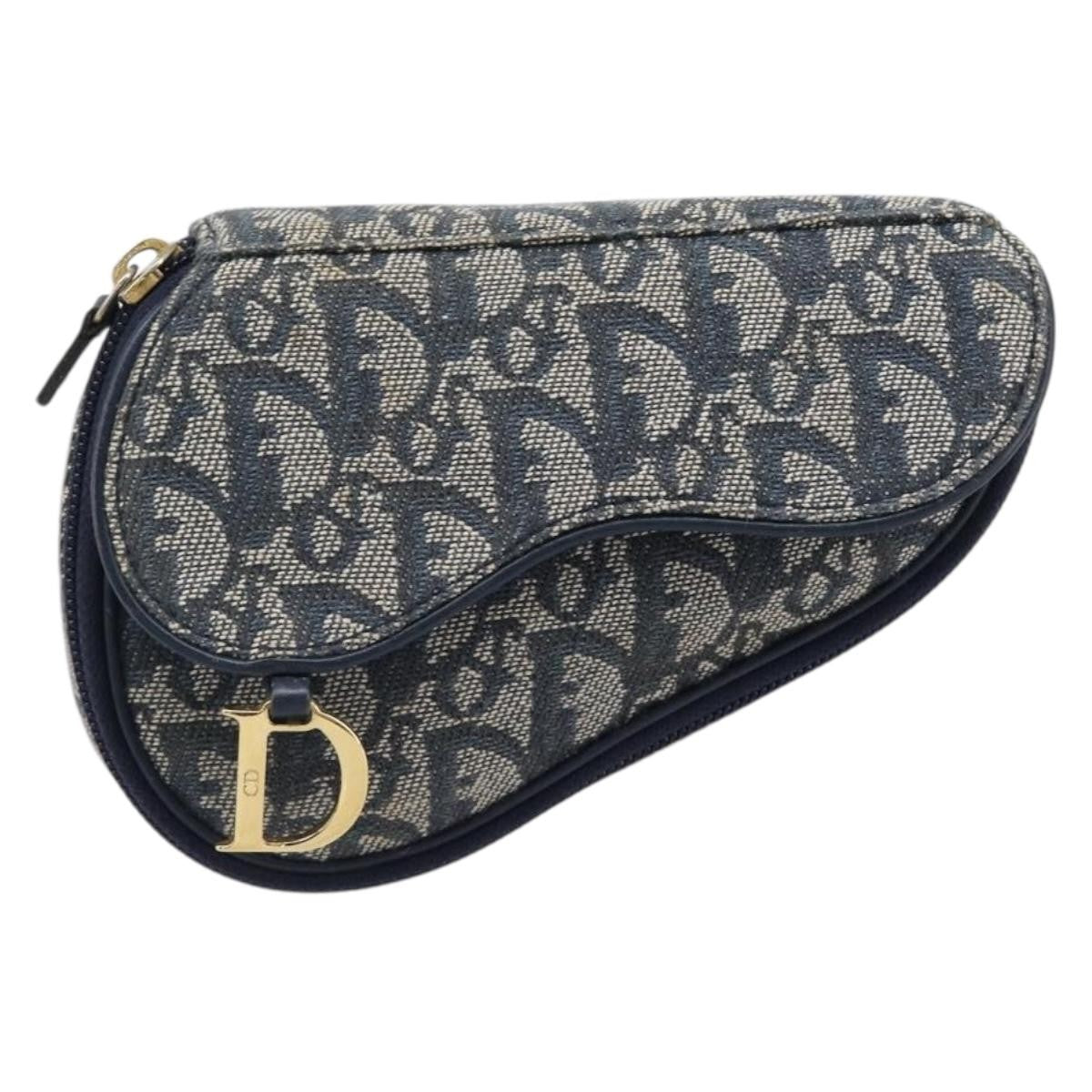 Christian Dior Saddle Zip Diorissimo Canvas Product Image