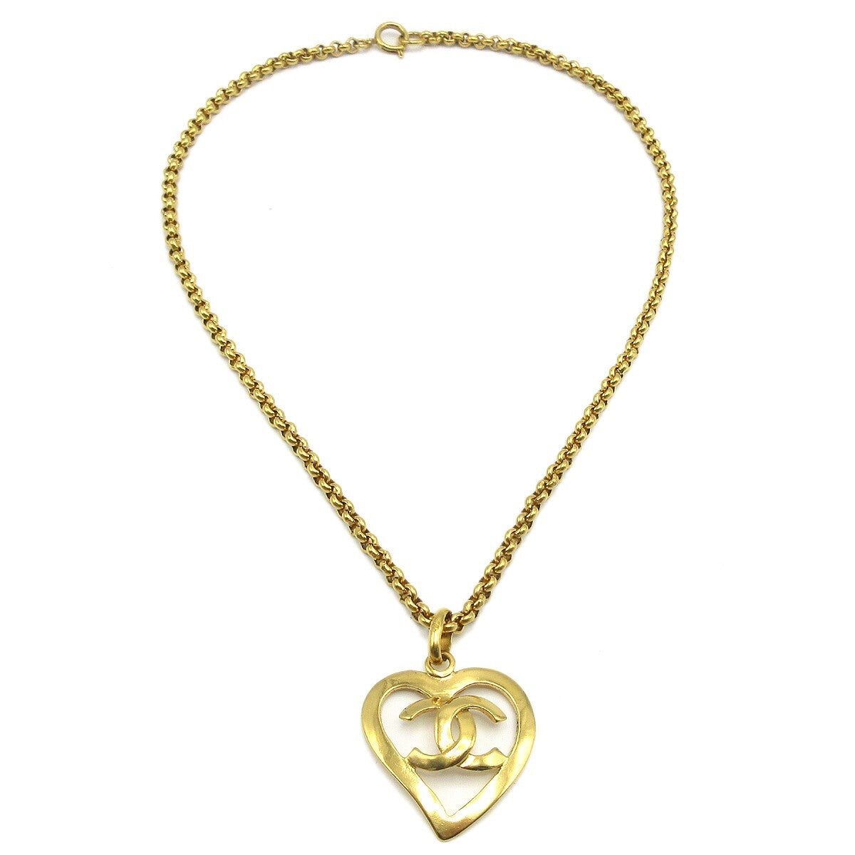 Chanel CC Heart Pendant Metal Product Image