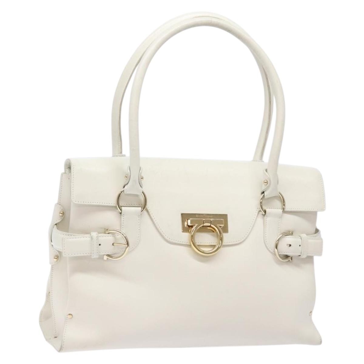Salvatore Ferragamo Virna Satchel Leather Medium