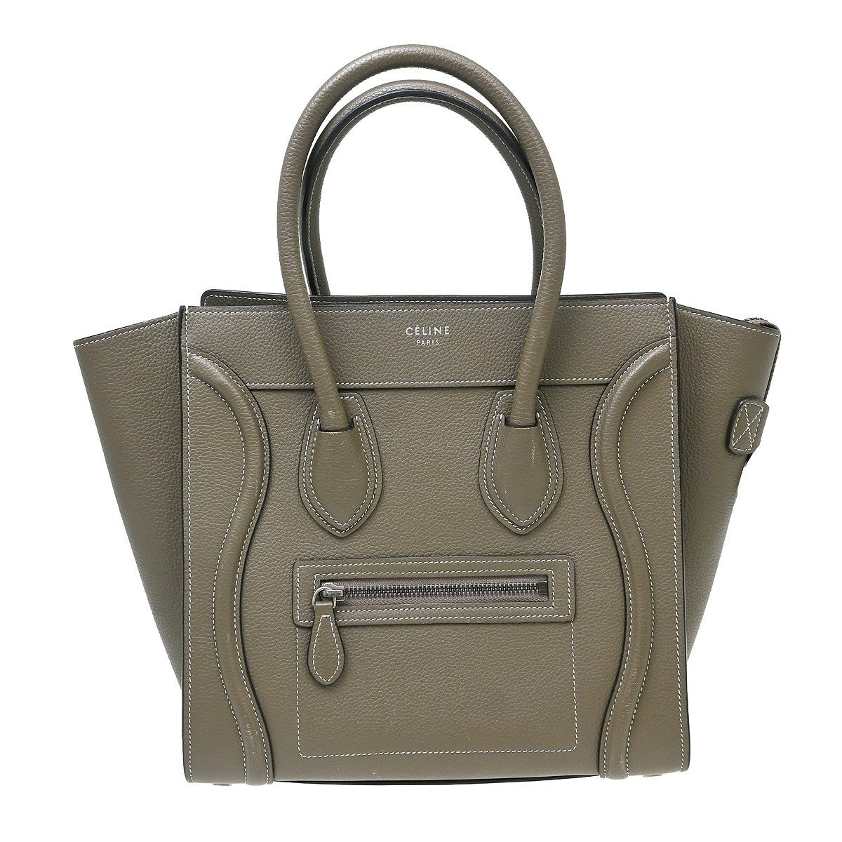 Celine Luggage Grainy Leather Mini