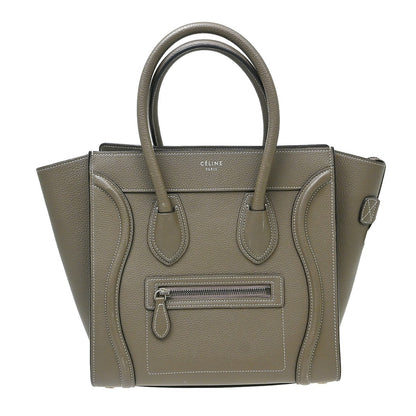 Celine Luggage Grainy Leather Mini